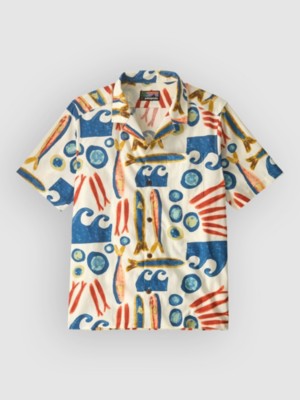 Patagonia Tidal Threads Camp Hemd patroon Sardines/ Natural