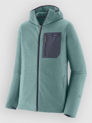 Patagonia R1 Air Full-Zip Hoody Fleecejacke blue sage kaufen
