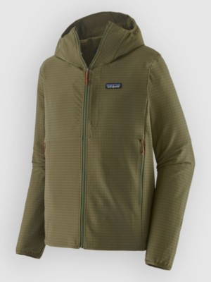 Patagonia R1 Techface Hoodie basin green kaufen