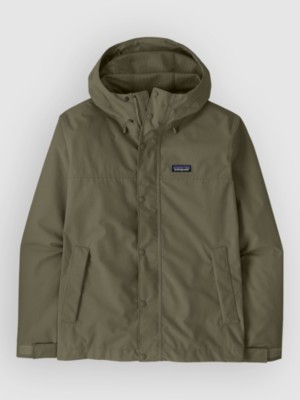 Patagonia Outdoor Everyday Rain Jas Basin Groen
