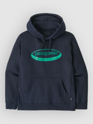 Patagonia 95 Oval Logo Uprisal Hoodie Blauw