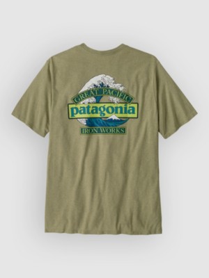 Patagonia Great Waves Responsibili- T-Shirt gumtree green kaufen