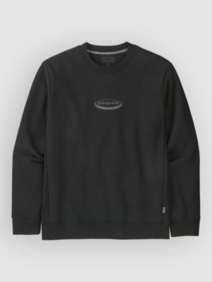 Patagonia 95 Oval Logo Uprisal Crew Sweater black kaufen