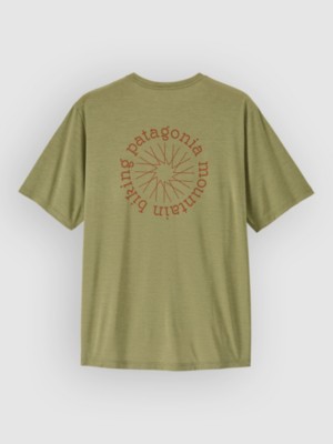 Patagonia Cap Cool Daily – Spoke Stencil T-Shirt Gumtree/light Xdye