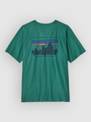 Patagonia 73 Skyline T-Shirt gem green kaufen