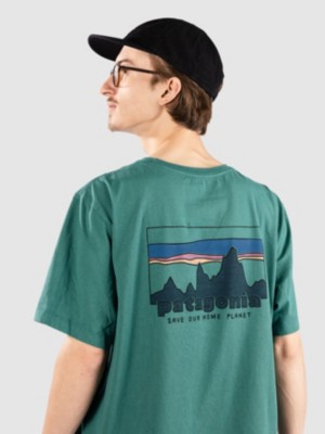Patagonia 73 Skyline T-Shirt Gem Groen
