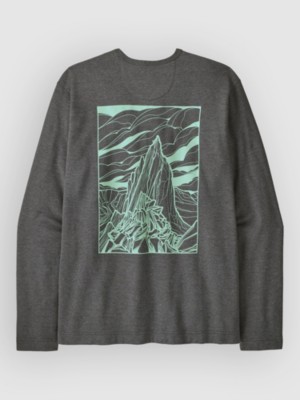 Patagonia Lw Cloud Crag Wildrise Crew Sweater Ink Zwart