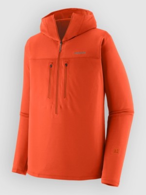 Patagonia R1 Ultralight Hoody Jas Oranje