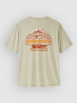 Patagonia Cap Cool Daily - Great Waves T-Shirt dyno white kaufen