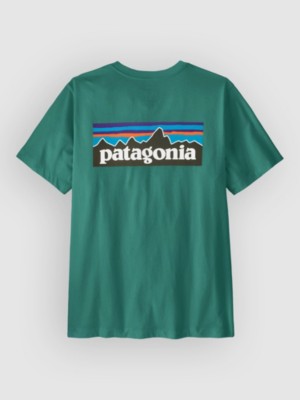 Patagonia P-6 Logo T-Shirt gem green kaufen