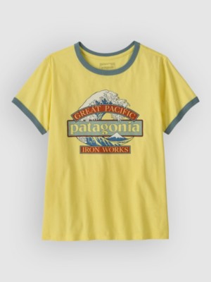 Patagonia Great Waves Ringer T-Shirt lemon zest kaufen