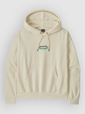 Patagonia 95 Oval Logo Daily Hoodie wool white kaufen