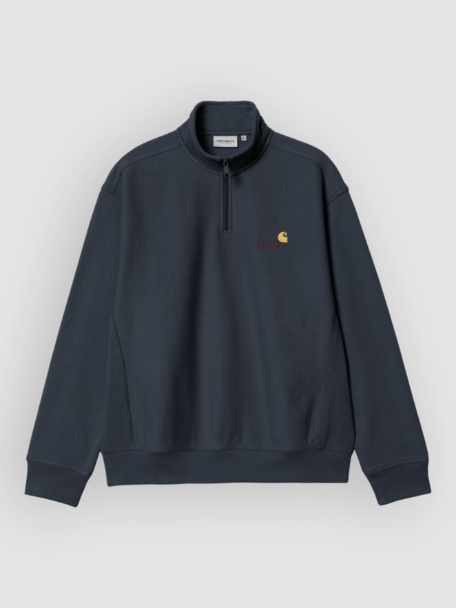Carhartt WIP Half Zip American Script Half-Zip Sweater