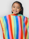 Rip Curl Mixed Snap Hooded Towel-Girl Surf Poncho