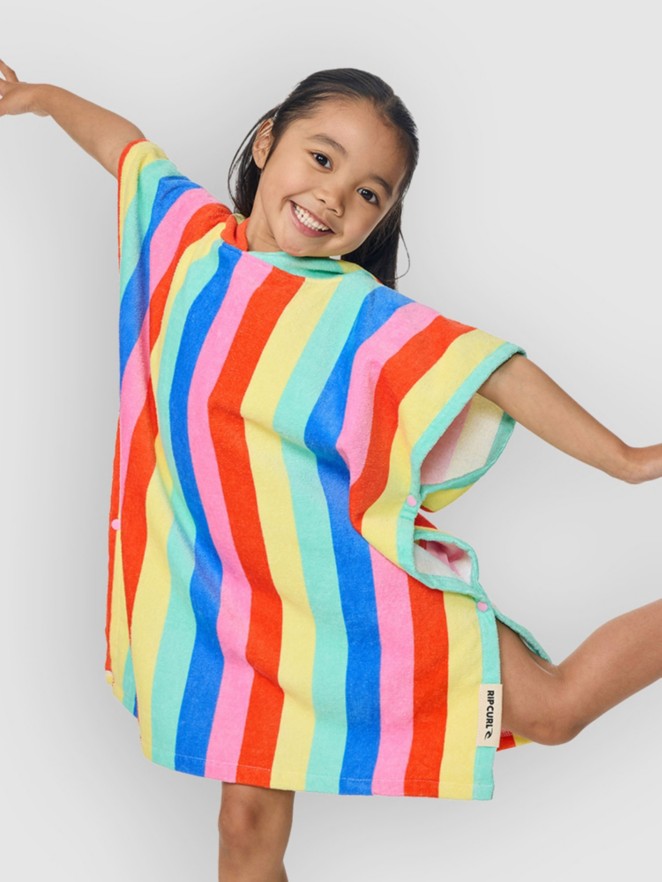Rip Curl Mixed Snap Hooded Towel-Girl Surf Poncho