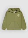 Roxy Midnight Hike Bruhsed Rg Kids Zip Hoodie