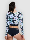 Roxy Active Ls Crop Top Lycra à longues manches