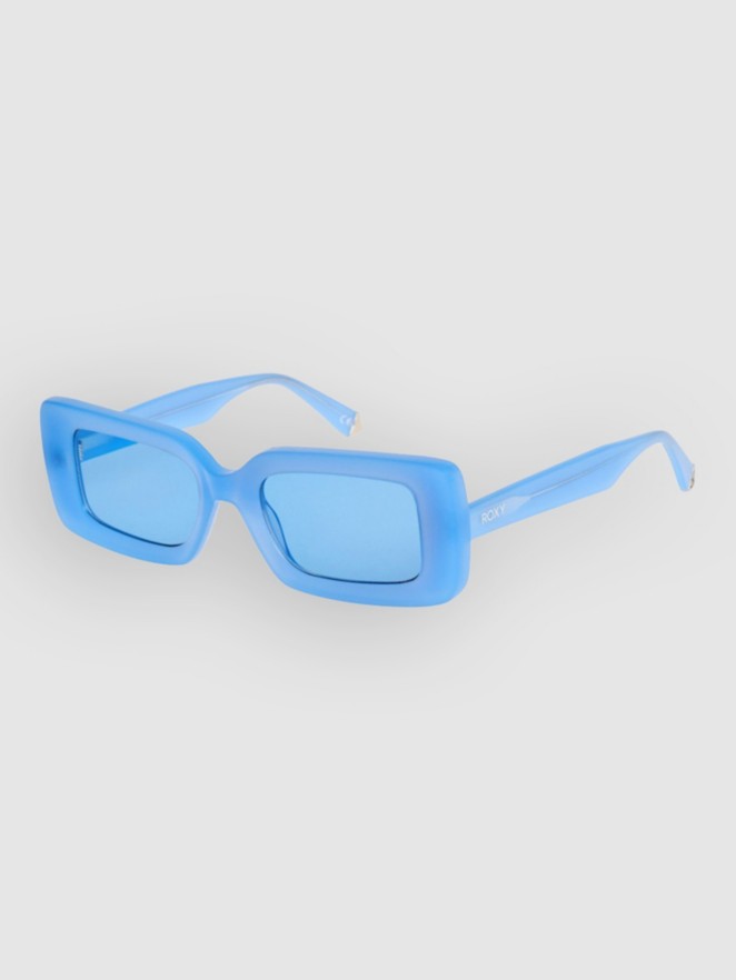 Roxy Cascade Shiny Blue Sunglasses