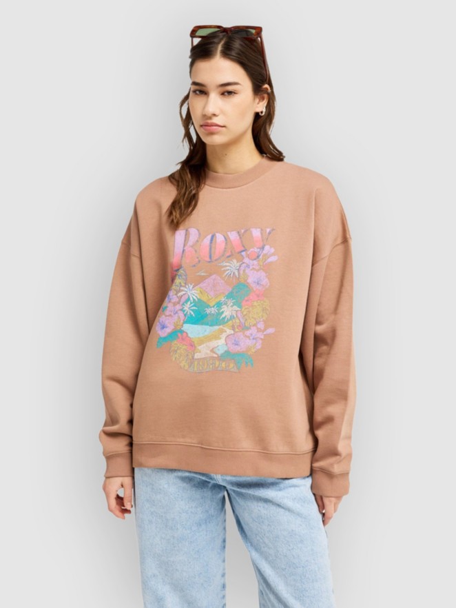 Roxy Lineup Oversized Crew Sweater