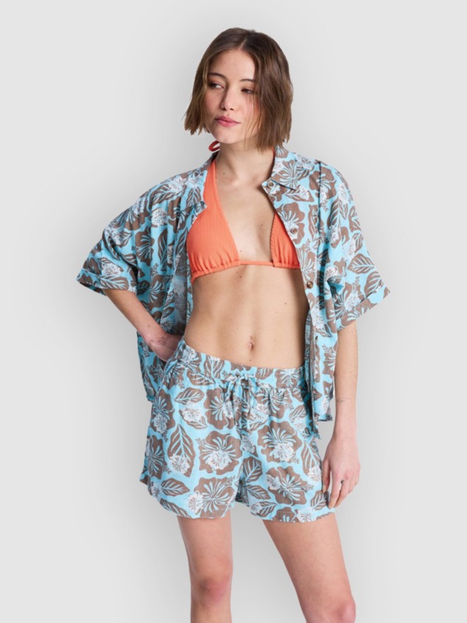 Roxy Lekeitio Break High Slub Shorts
