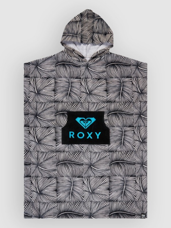 Roxy Pro Surf Surf Poncho anthracite popiscus