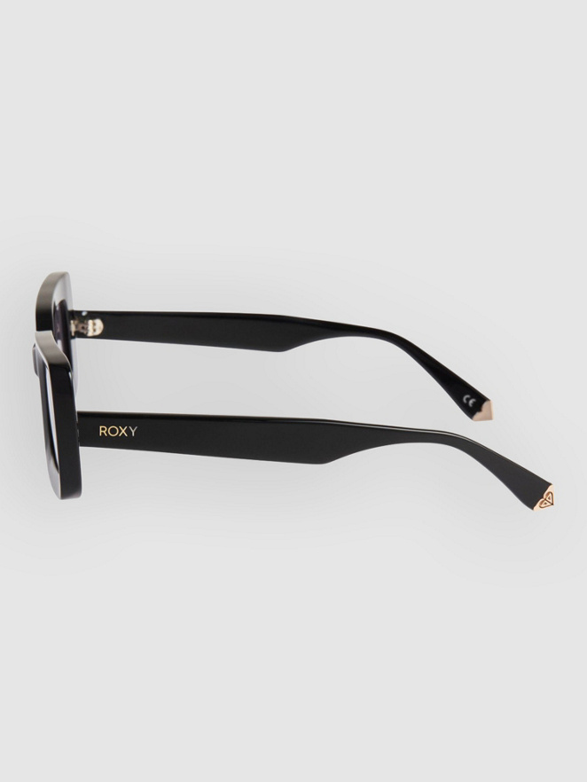 Roxy Cascade Shiny Black Sunglasses