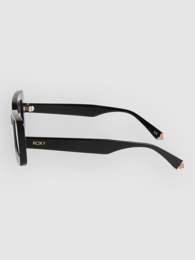 Roxy Cascade Shiny Black Sunglasses