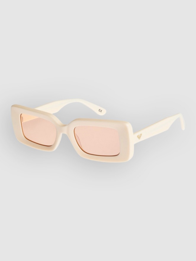 Roxy Cascade Shiny Cream Sunglasses