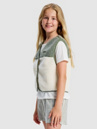 Roxy Iconic Color Block Kids Fleecejacke
