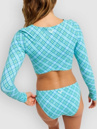 Roxy The Beach Babe Ls Crop Lycra à longues manches