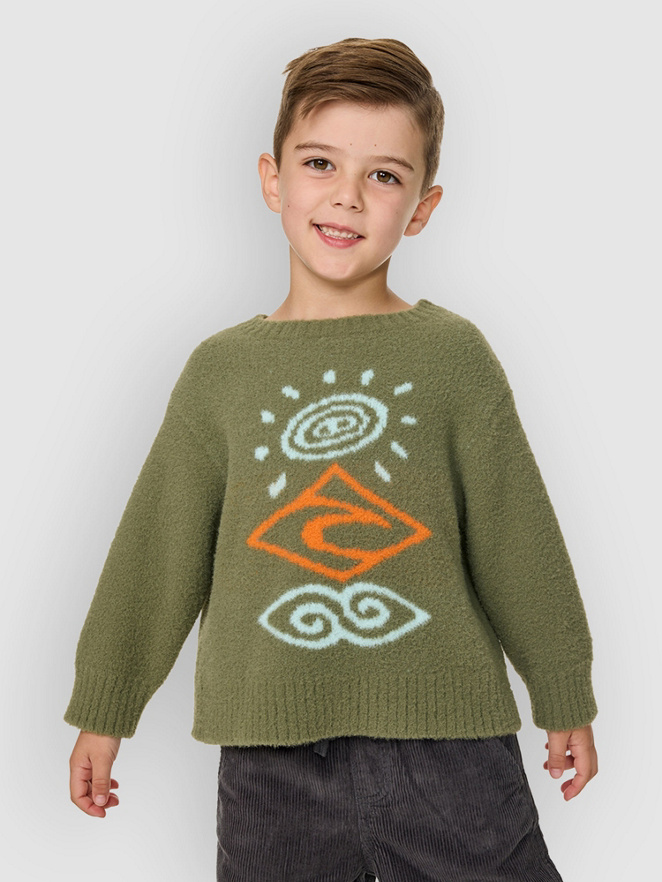 Rip Curl Ride The Wave Knit Kids Sweater