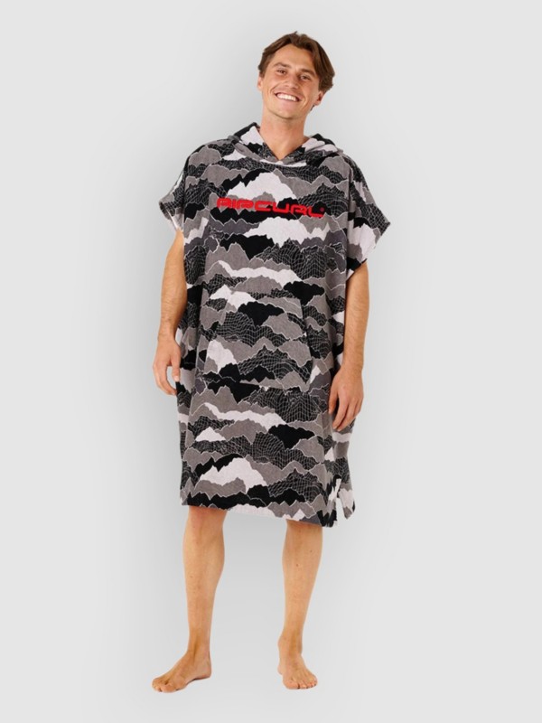 Rip Curl Fun Times Hooded Handtuch grey