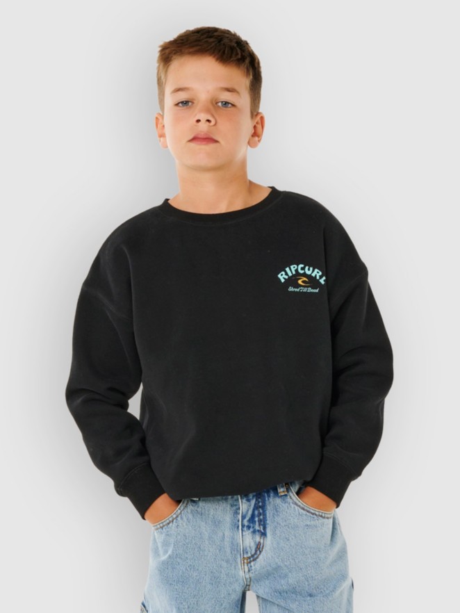 Rip Curl Shred Till Dead Crew Kids Sweater