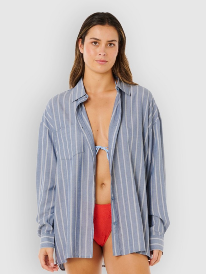 Rip Curl Beach Days Pinstripe Shirt