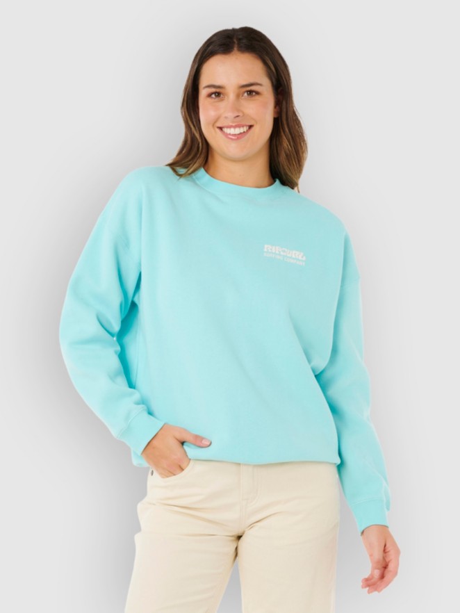 Rip Curl Surf Puff Inspired Crew Sweater