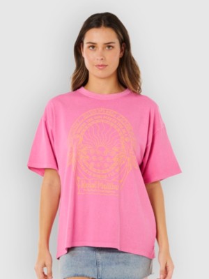 Rip Curl Hotel Malibu Heritage T-Shirt super pink kaufen