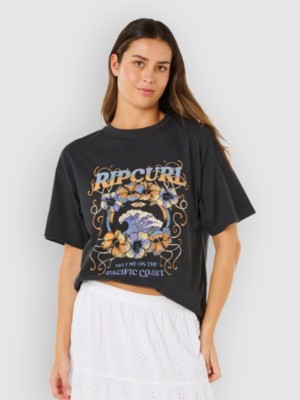 Rip Curl Pacific Coast Heritage T-Shirt washed black kaufen