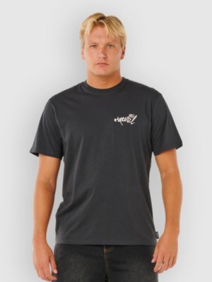 Rip Curl Inner Visions Hack T-Shirt Washed Zwart
