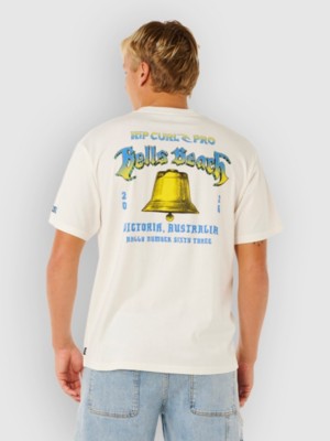 Rip Curl Bells Pro 26 Bell Logo T-Shirt Bone