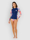 Rip Curl Party Wave UPF Z/T Ls Langarm Lycra