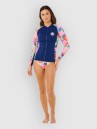 Rip Curl Party Wave UPF Z/T Ls Longsleeve Lycra
