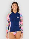 Rip Curl Party Wave UPF Z/T Ls Langarm Lycra