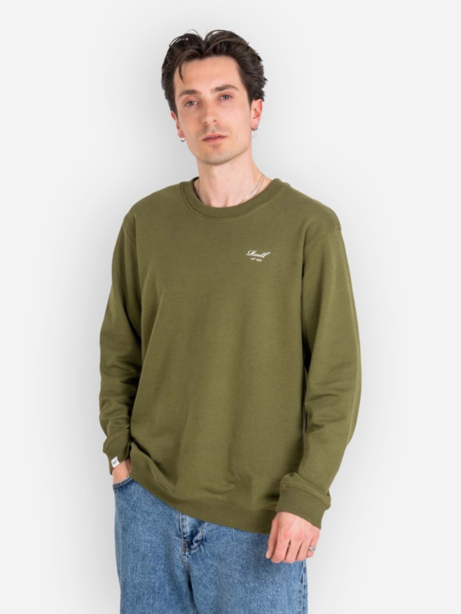 REELL Staple Terry Crewneck Co Sweater