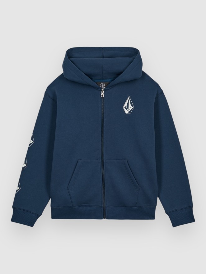 Volcom Iconic Stone Gid Kids Hoodie med Dragkedja