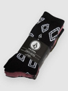 Volcom Print Mixer 3Pk Skarpety