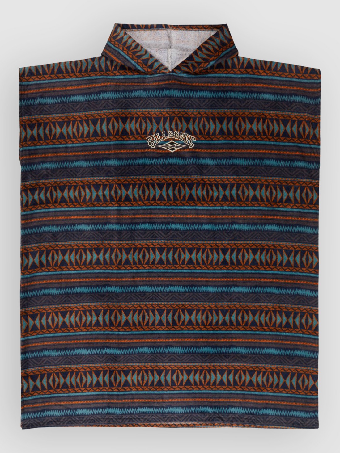 Billabong Hooded Surf Poncho charcoal grey
