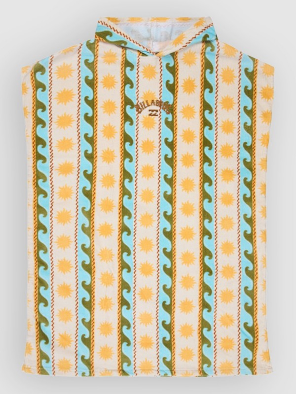 Billabong Hooded Surf Poncho salt crystal