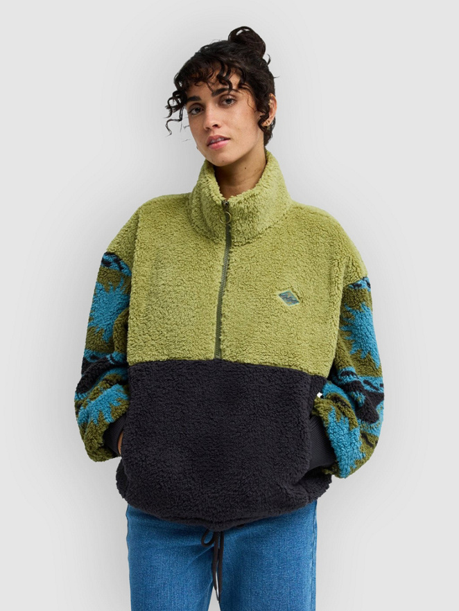 Billabong Time Off Half-Zip Fleece Sweater