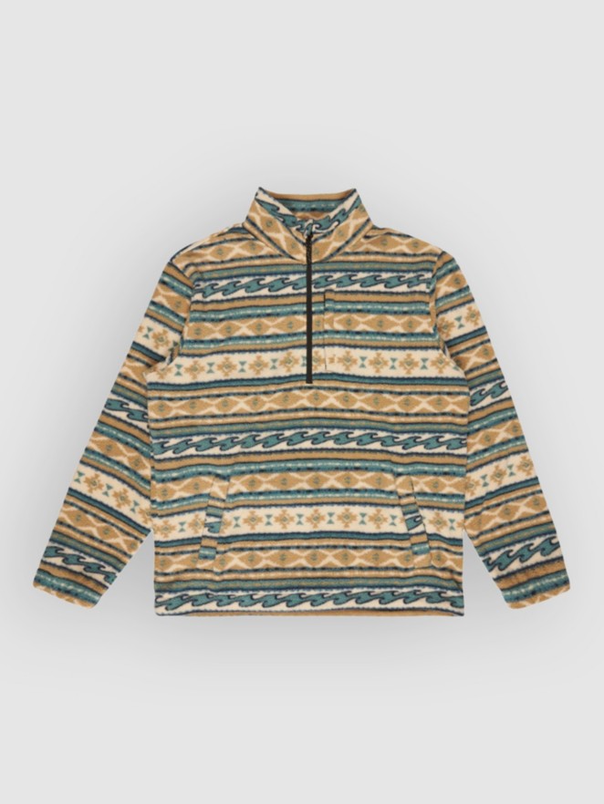 Billabong Boundary Mock Neck Half-Zip Fleece Sweater