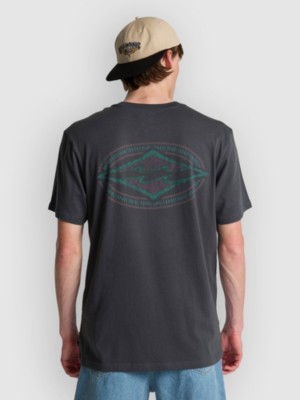 Billabong Diamond Vision T-Shirt Ombre Blauw